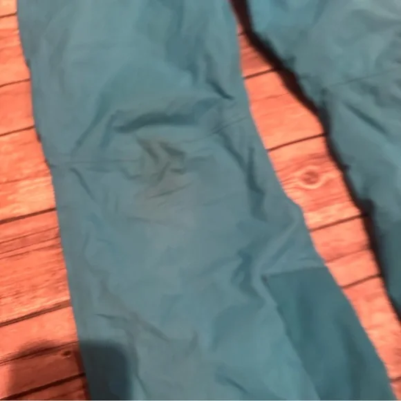 North face blue snow pants